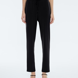 Pantalón jogger negro - Imagen 1