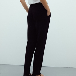 Pantalón jogger negro - Imagen 2