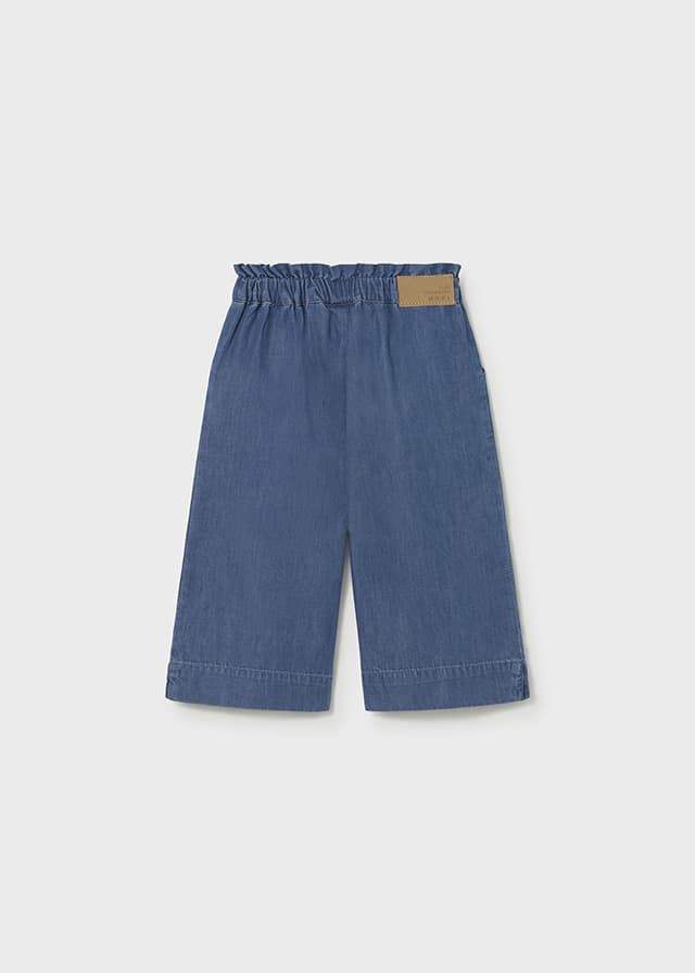 Pantalón largo fluido oscuro - Imagen 3