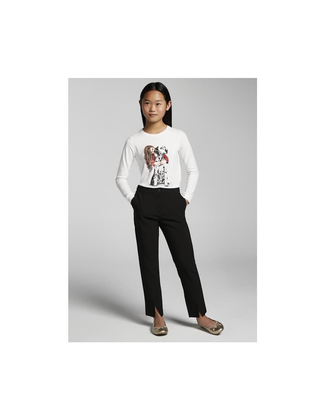 Pantalón largo negro - Imagen 1