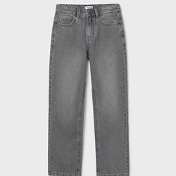 Pantalón largo tejano gris - Imagen 2