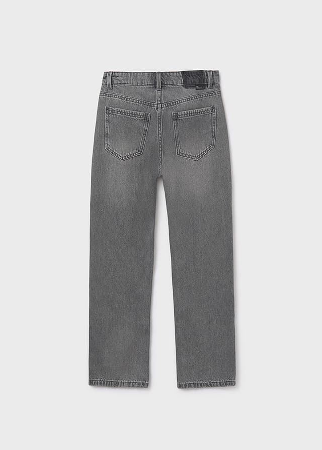 Pantalón largo tejano gris - Imagen 3