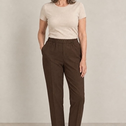Pantalón otomán marrón - Imagen 1