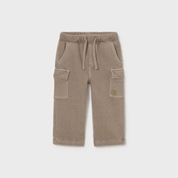Pantalón punto cargo trufa - Imagen 2