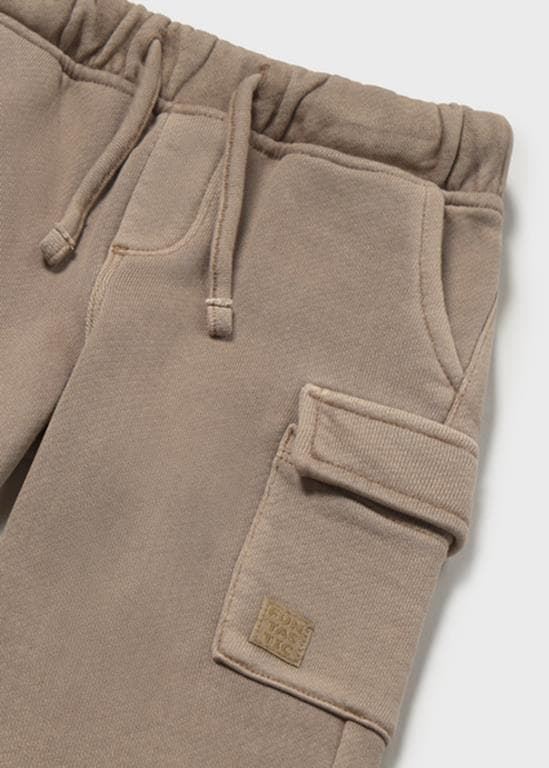 Pantalón punto cargo trufa - Imagen 4