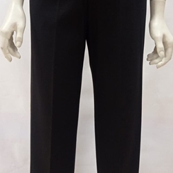 Pantalón punto roma negro - Imagen 1