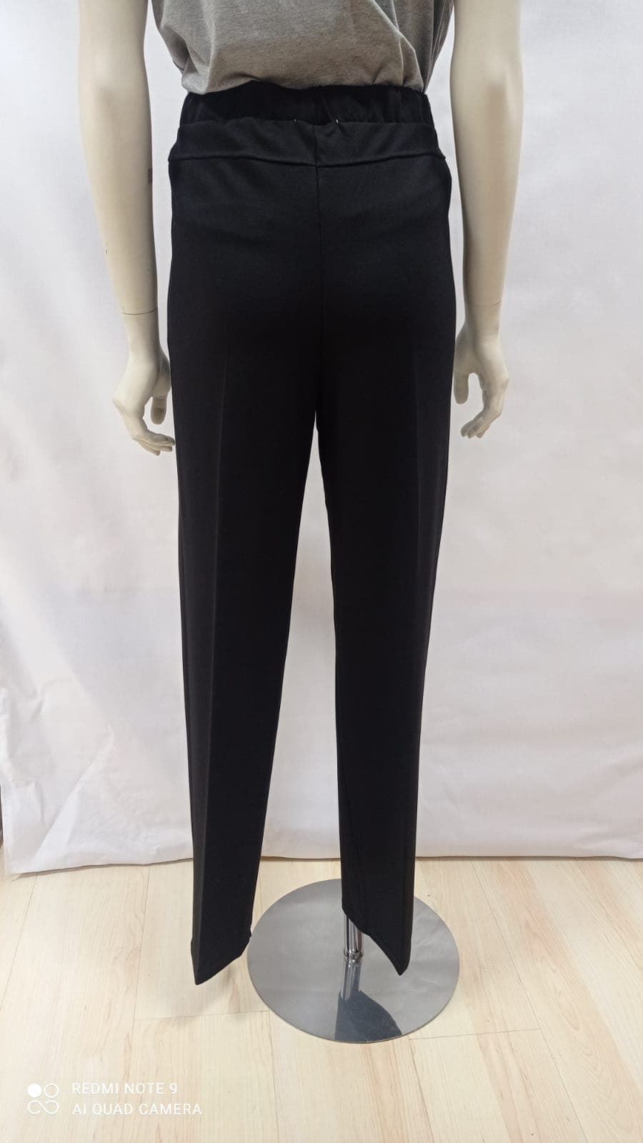 Pantalón punto roma negro - Imagen 2