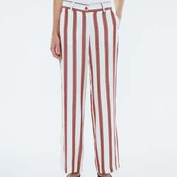 Pantalón rayas naranja - Imagen 1