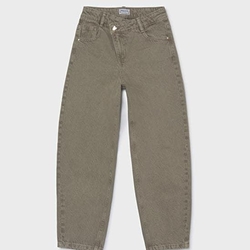 Pantalón sarga barrel alga - Imagen 2