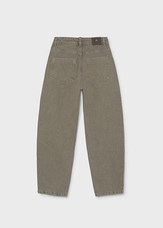 Pantalón sarga barrel alga - Imagen 3