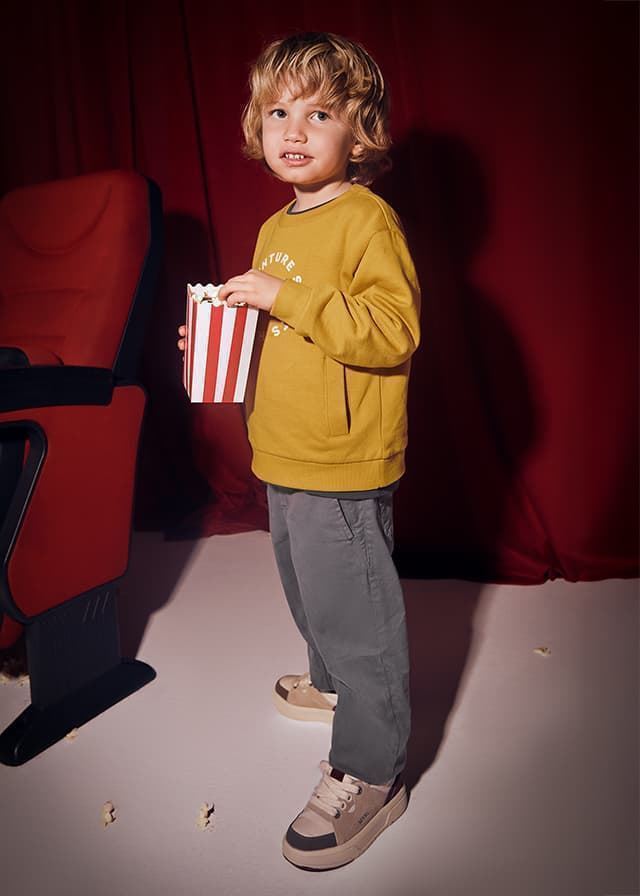 Pantalón skater fit gris - Imagen 1