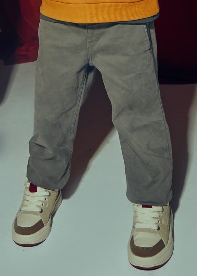 Pantalón skater fit gris - Imagen 2