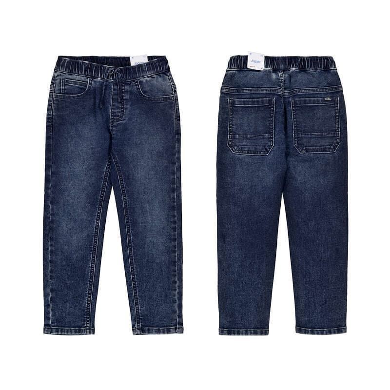 Pantalón soft denim jogger blue black - Imagen 5