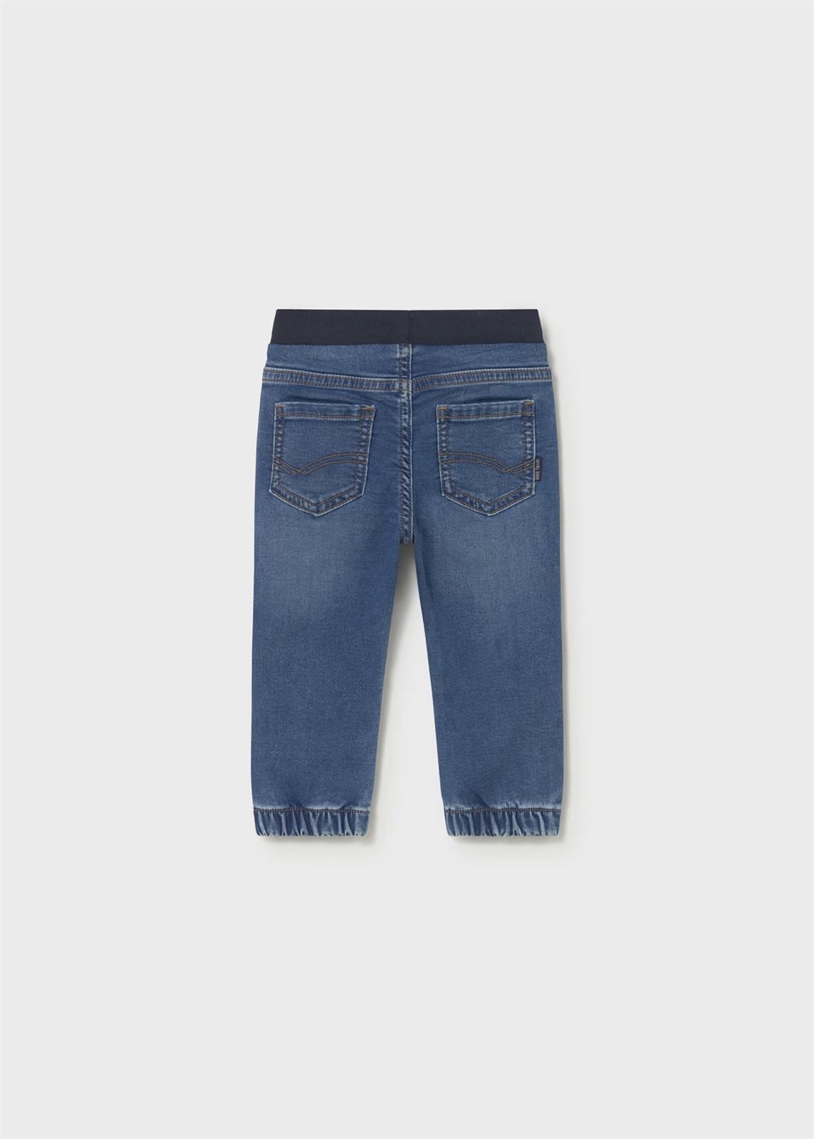Pantalón soft denim jogger - Imagen 2