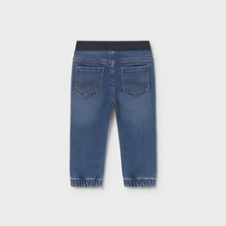Pantalón soft denim jogger - Imagen 2