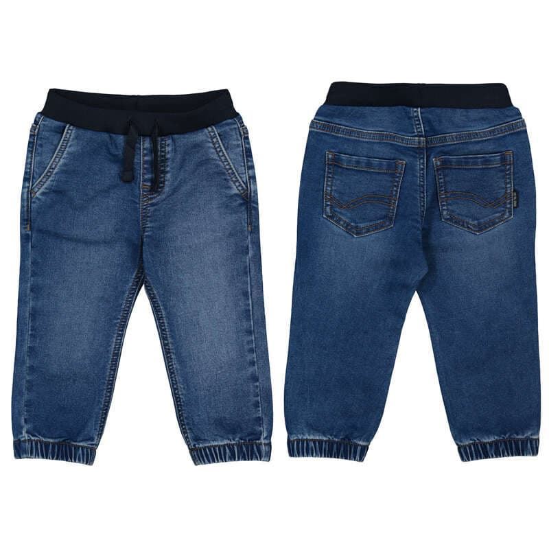 Pantalón soft denim jogger - Imagen 4