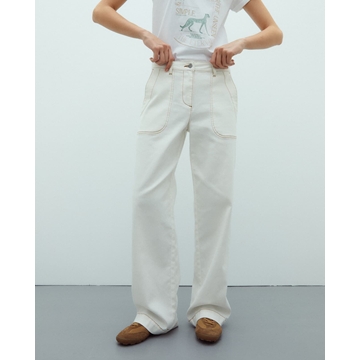 Pantalón tejano crudo - Imagen 1