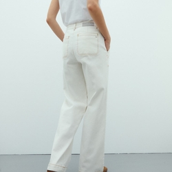 Pantalón tejano crudo - Imagen 2