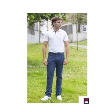 Pantalón tejano piedra - Imagen 1