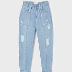 Pantalón tejano slouchy - Imagen 1