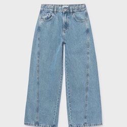 Pantalón tejano wide leg - Imagen 2