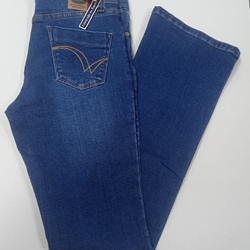 Pantalón vaquero flare - Imagen 1