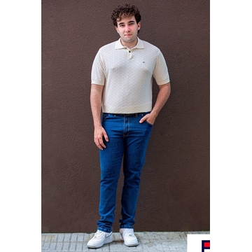 Pantalón vaquero piedra - Imagen 1