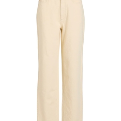 Pantalón vaquero vikelly beige - Imagen 1