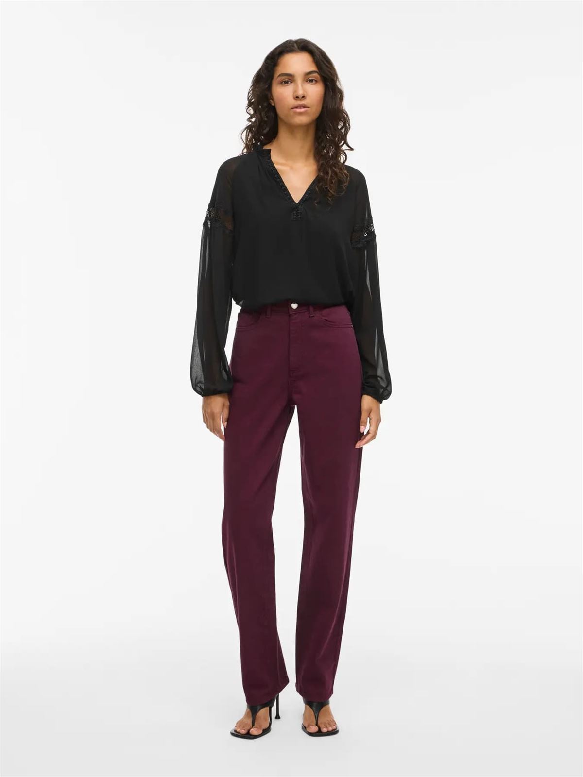 Pantalón vikelly fig - Imagen 1