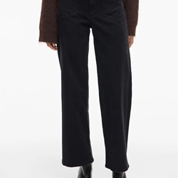 Pantalón vilorie negro - Imagen 1