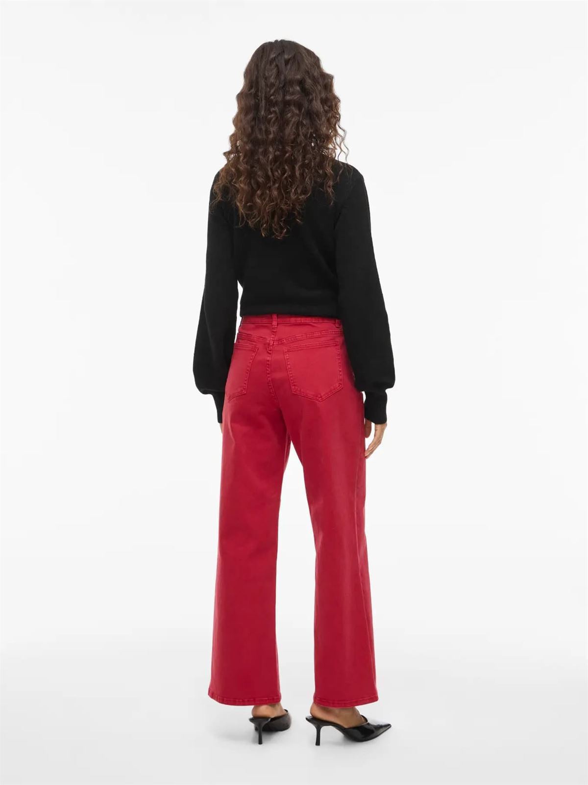 Pantalón vilorie rojo - Imagen 2
