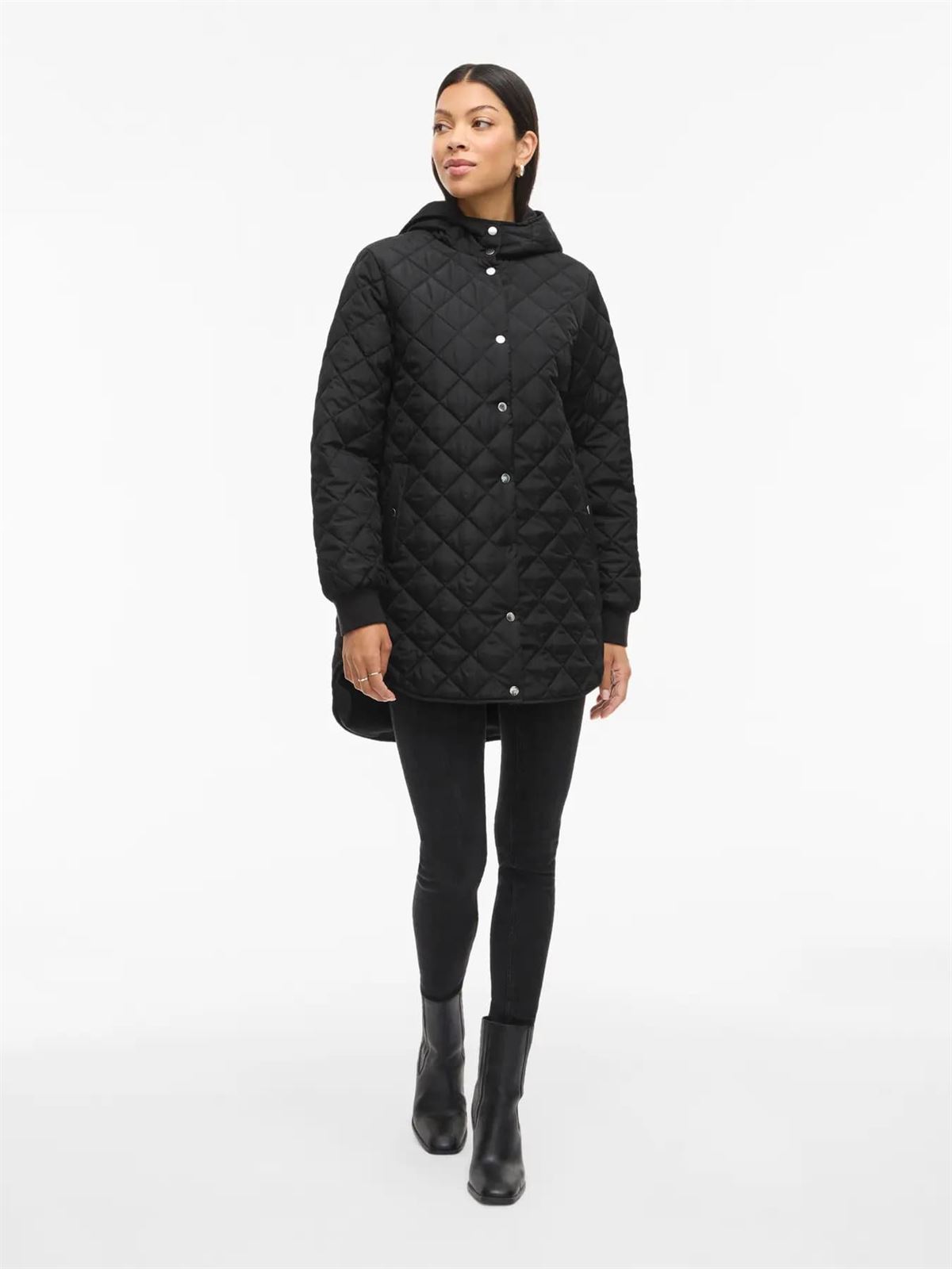 Parka vitate negra - Imagen 1