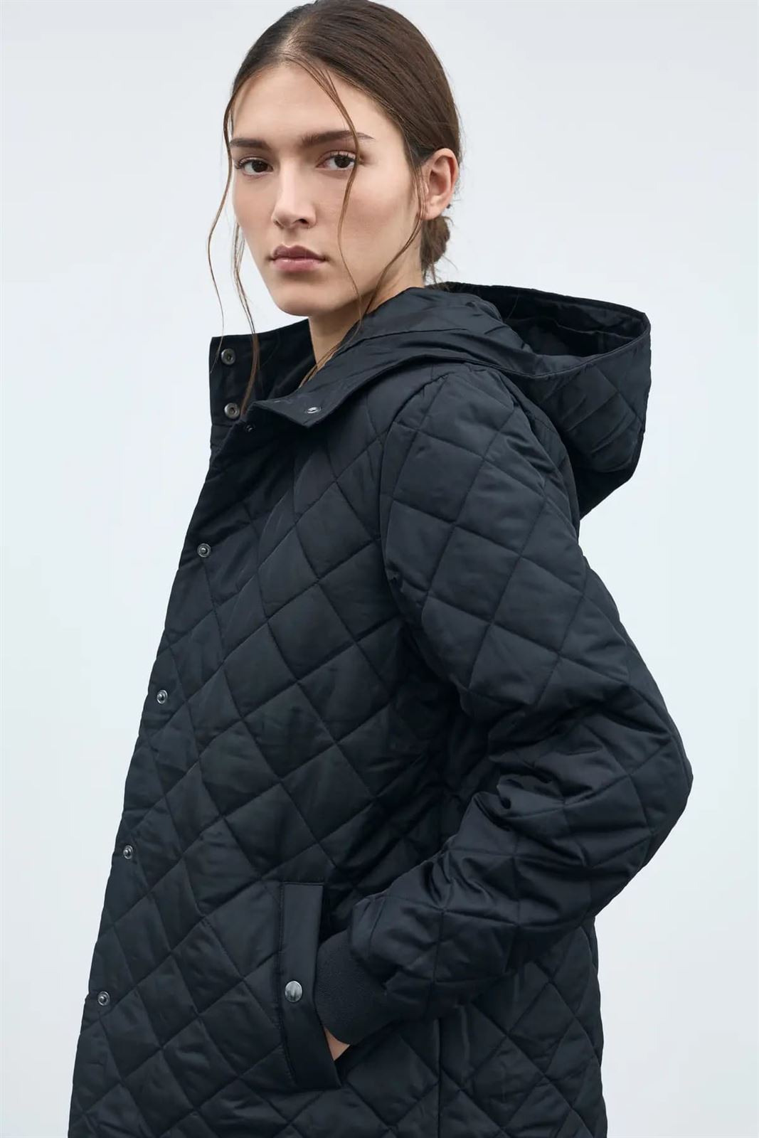 Parka vitate negra - Imagen 4