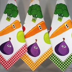 Paño de cocina VEGGIE - Imagen 1