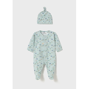 Pelele largo con gorro - Imagen 1