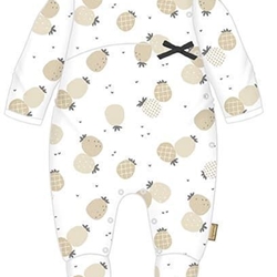 Pelele largo negro piñas - Imagen 1