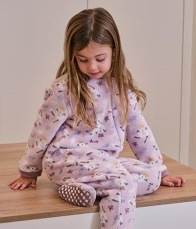 Pelele-manta malva - Imagen 1