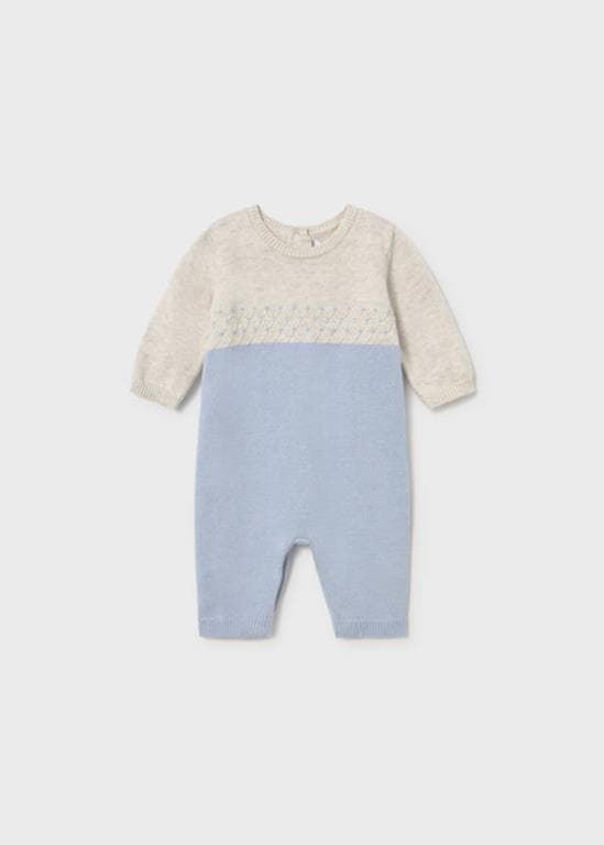 Pelele tricot cielo - Imagen 1