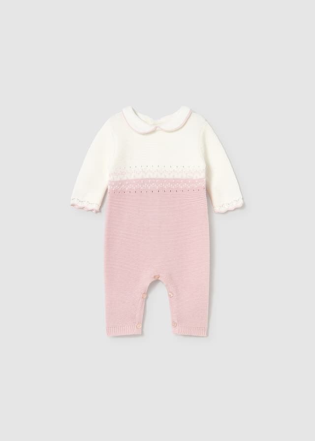 Pelele tricot cuarzo - Imagen 1