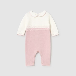 Pelele tricot cuarzo - Imagen 1