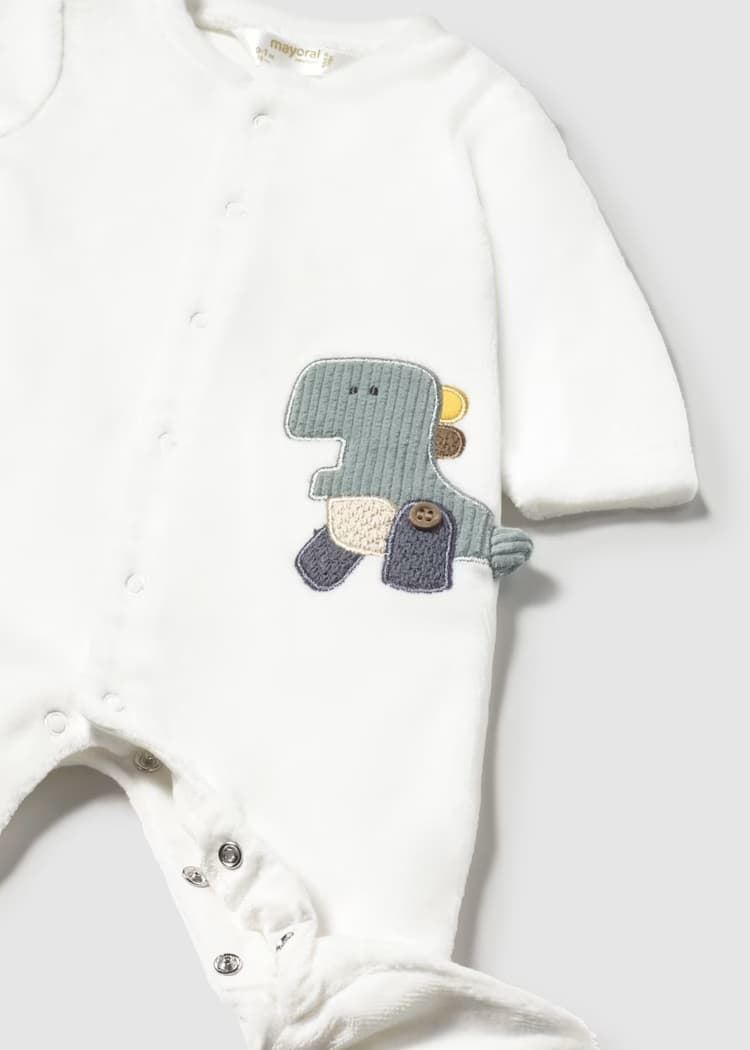 Pelele tundosado crudo-hielo - Imagen 1