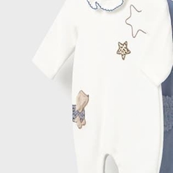 Pelele tundosado dream-blue - Imagen 1