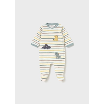 Pelele tundosado rayas hielo - Imagen 1