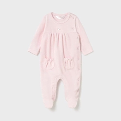 Pelele tundosado rosa - Imagen 1