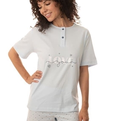 Pijama celeste - Imagen 1