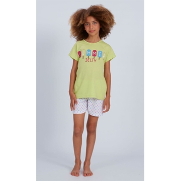 Pijama corto verde - Imagen 1