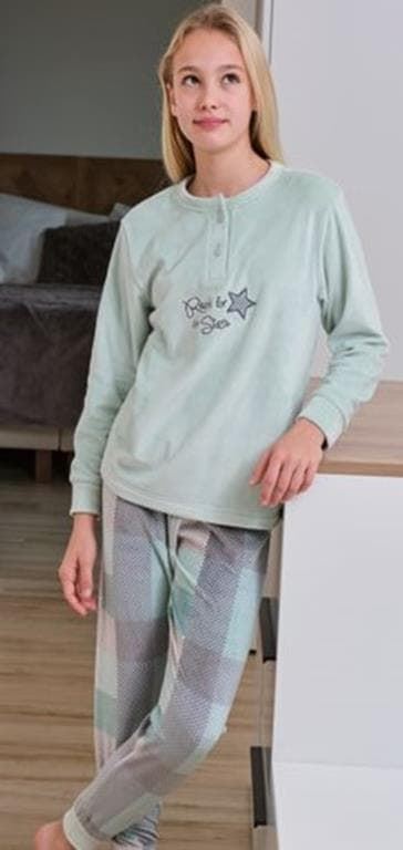 Pijama estrella verde - Imagen 1