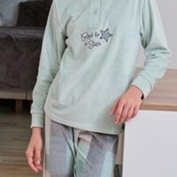 Pijama estrella verde - Imagen 1