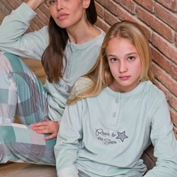 Pijama estrella verde - Imagen 2