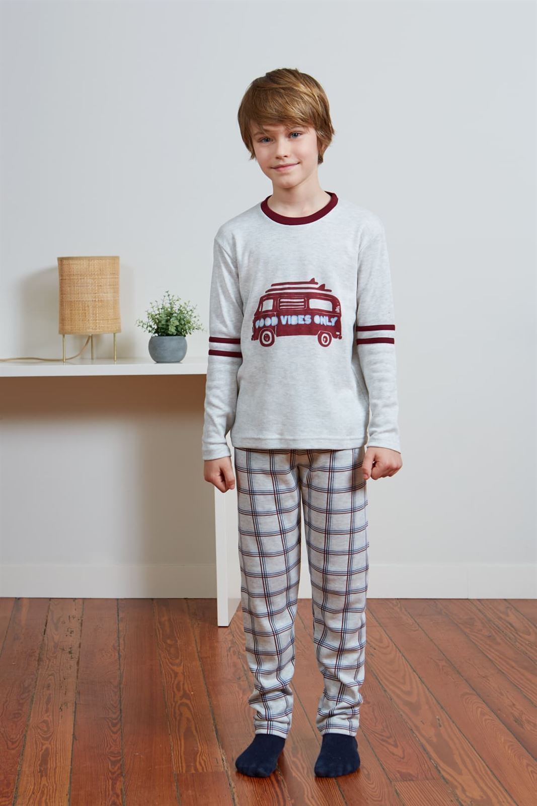 Pijama granate - Imagen 1